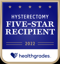 Healthgrades Hysterectomy Five-Star Recipient 2022